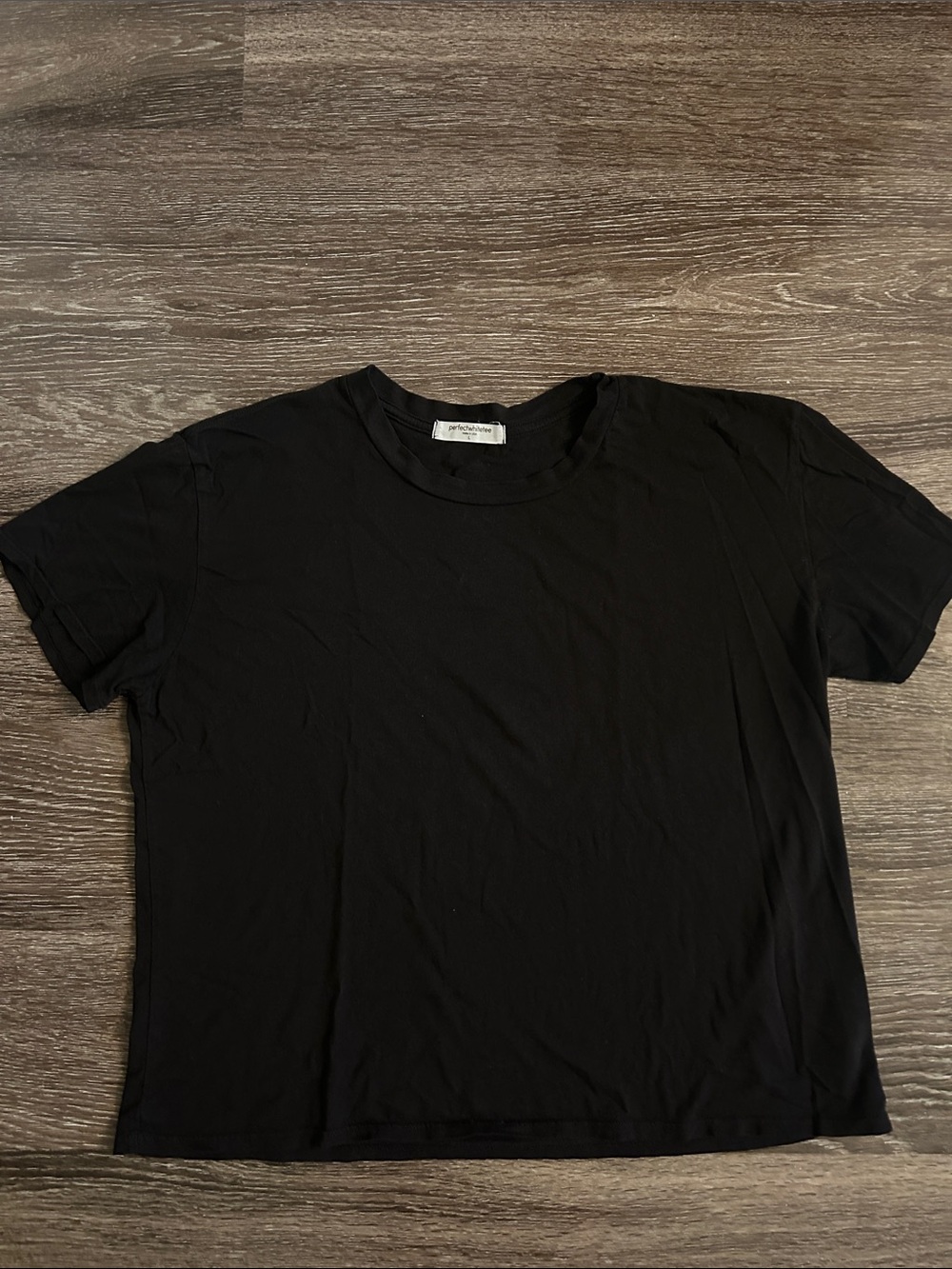 Perfectwhitetee Black Harley T-shirt